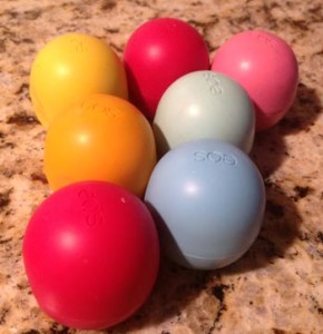 EOS Lip Balm is labeled Gluten Free on the package