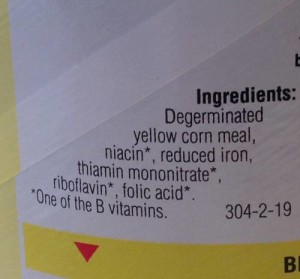 Ingredients listed are safe