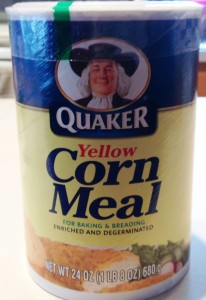 Corn meal not labeled gluten free, but doesn't contain unsafe ingredients