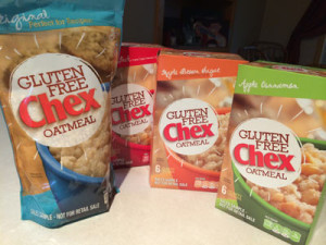 New Gluten Free Chex Oatmeal product line