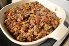 My mom's wild rice stuffing